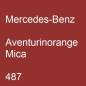 Preview: Mercedes-Benz, Aventurinorange Mica, 487.